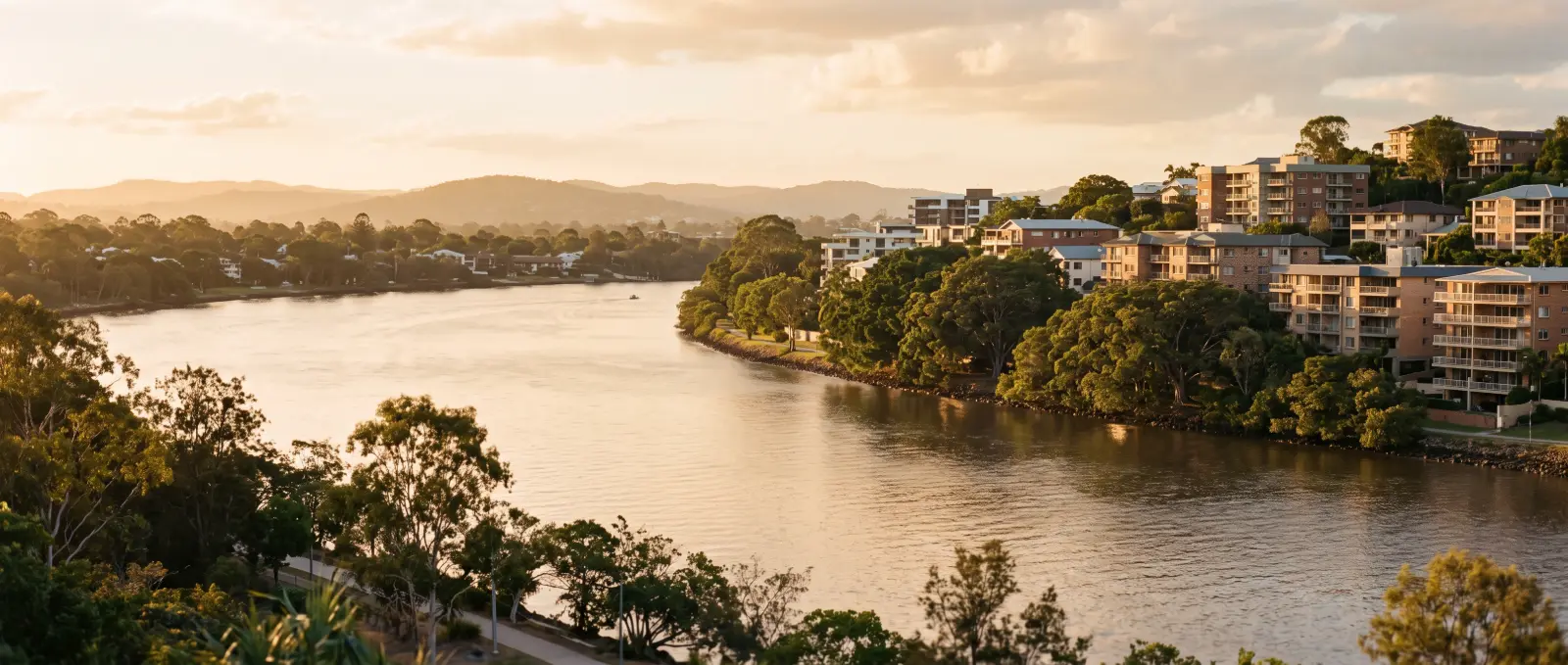 The Brisbane River at Hamilton and Ascot, in the heart of the Northside service area